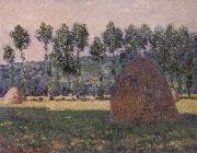 Claude Monet Haystacks,Night Effect china oil painting reproduction